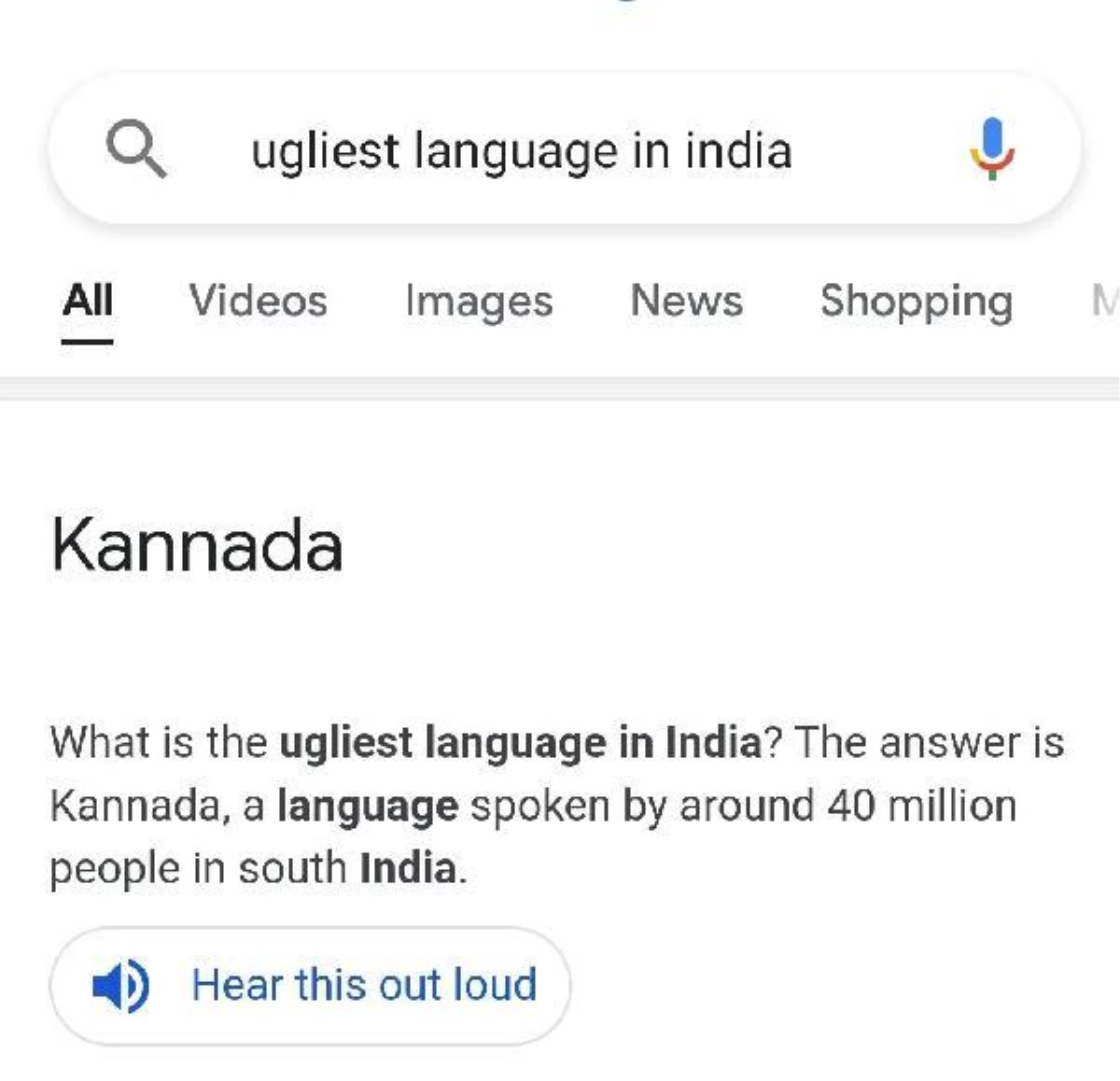 Google, Hindistan\'daki Kannada dili için özür diledi