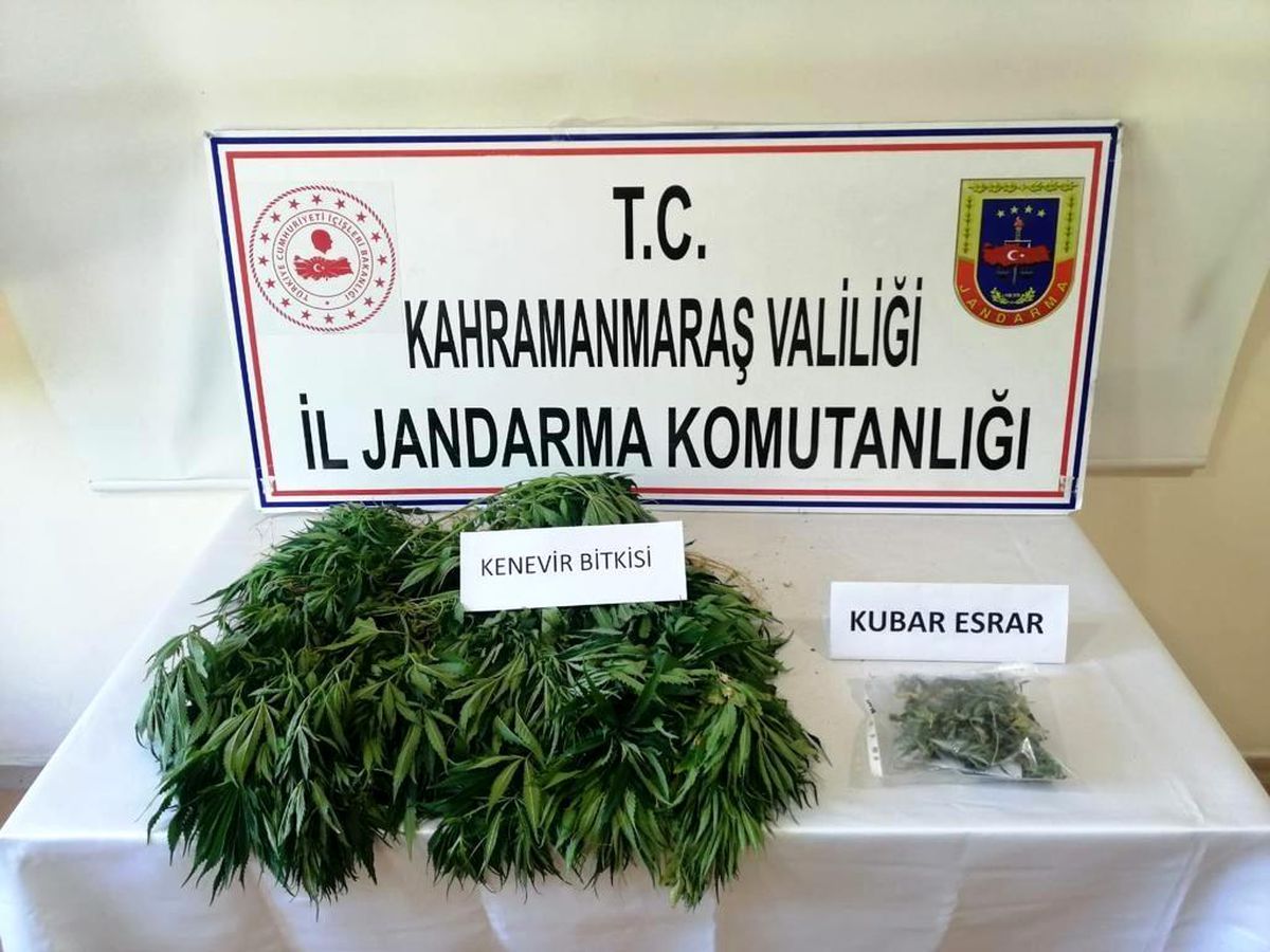 Son dakika haber! Kahramanmaraş\'ta uyuşturucu operasyonu