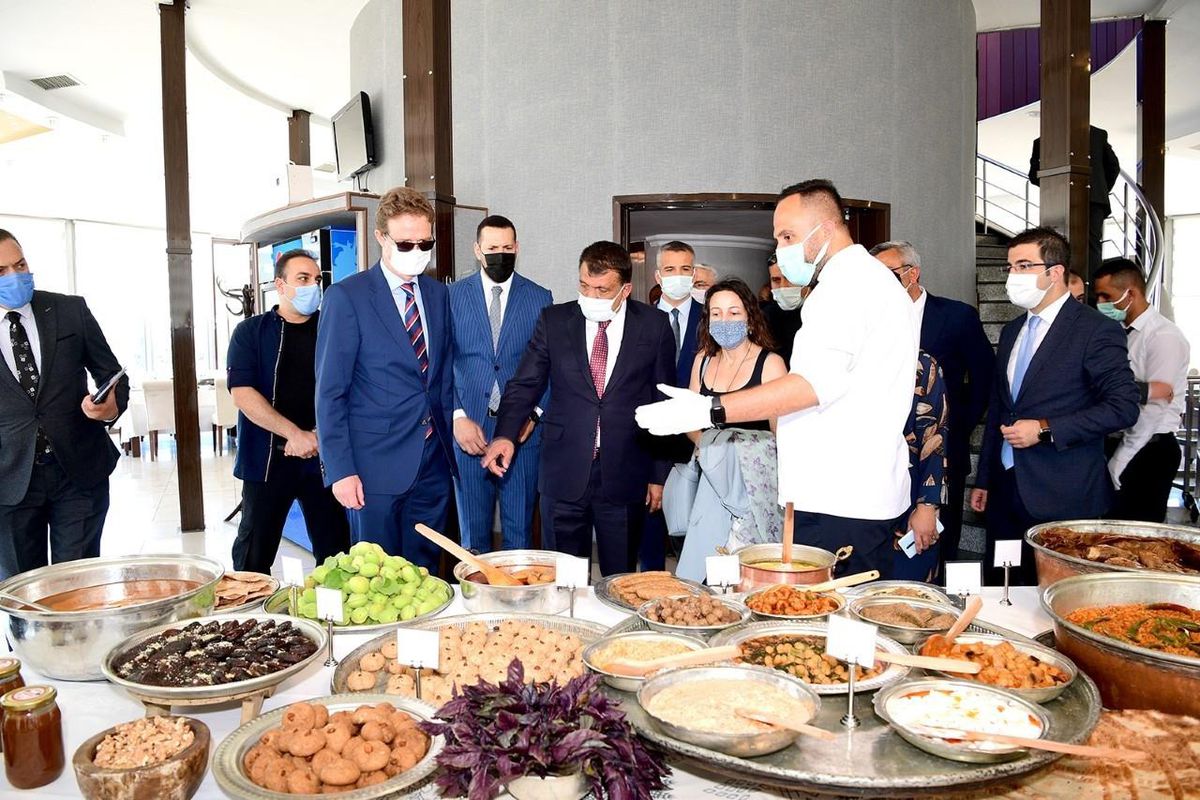 AB heyetine Malatya mutfağı tanıtıldı