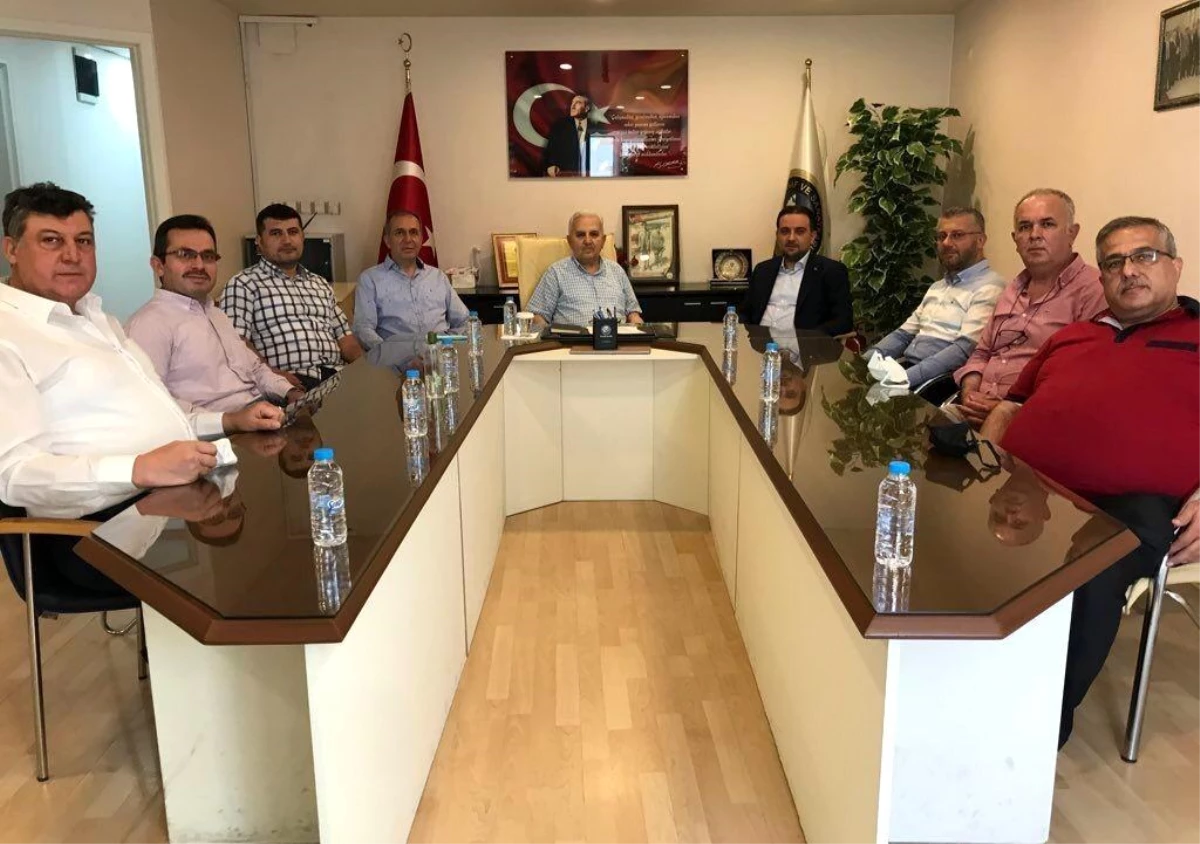 AK Parti\'li Baybatur, Birlik Başkanı Çınar ile destekleri konuştu