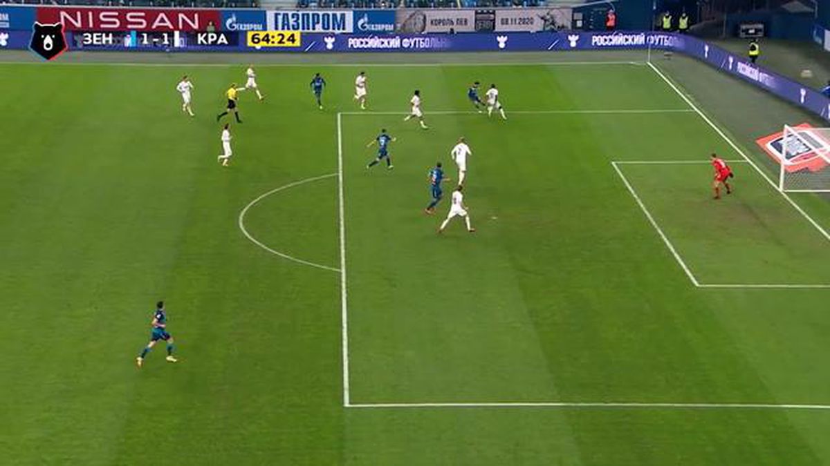 All Daler Kuzyaev\'s 2020-21 goals in Russian Premier League