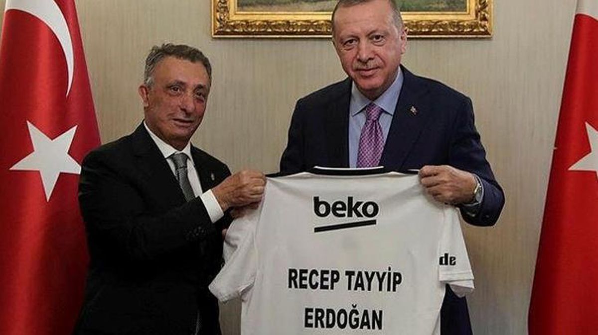 Beşiktaş Başkanı Ahmet Nur Çebi: Cumhurbaşkanımıza Şampiyonlar Ligi\'nde başarı sözü verdim