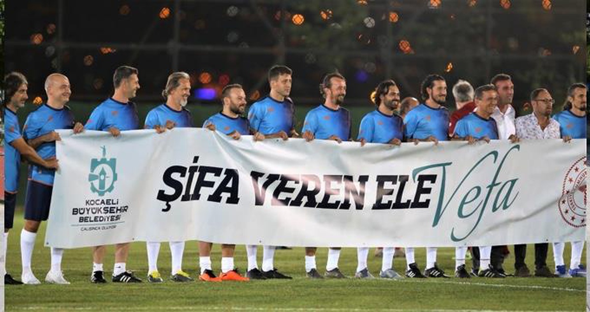 Büyükşehir\'den 2\'nci "Şifa Veren Ele Vefa Futbol Şöleni"