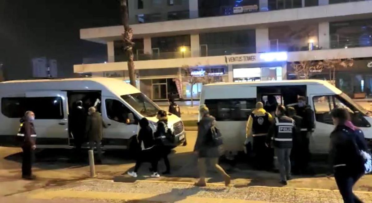 Fuhuş operasyonunda 14 kişiye 12 bin TL idari para cezası