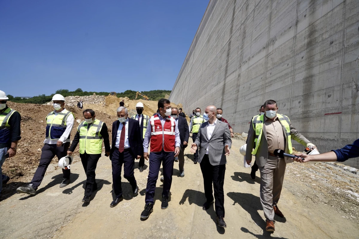 İBB Başkanı Ekrem İmamoğlu, 3\'ncü kez Melen Barajı\'nı ziyaret etti