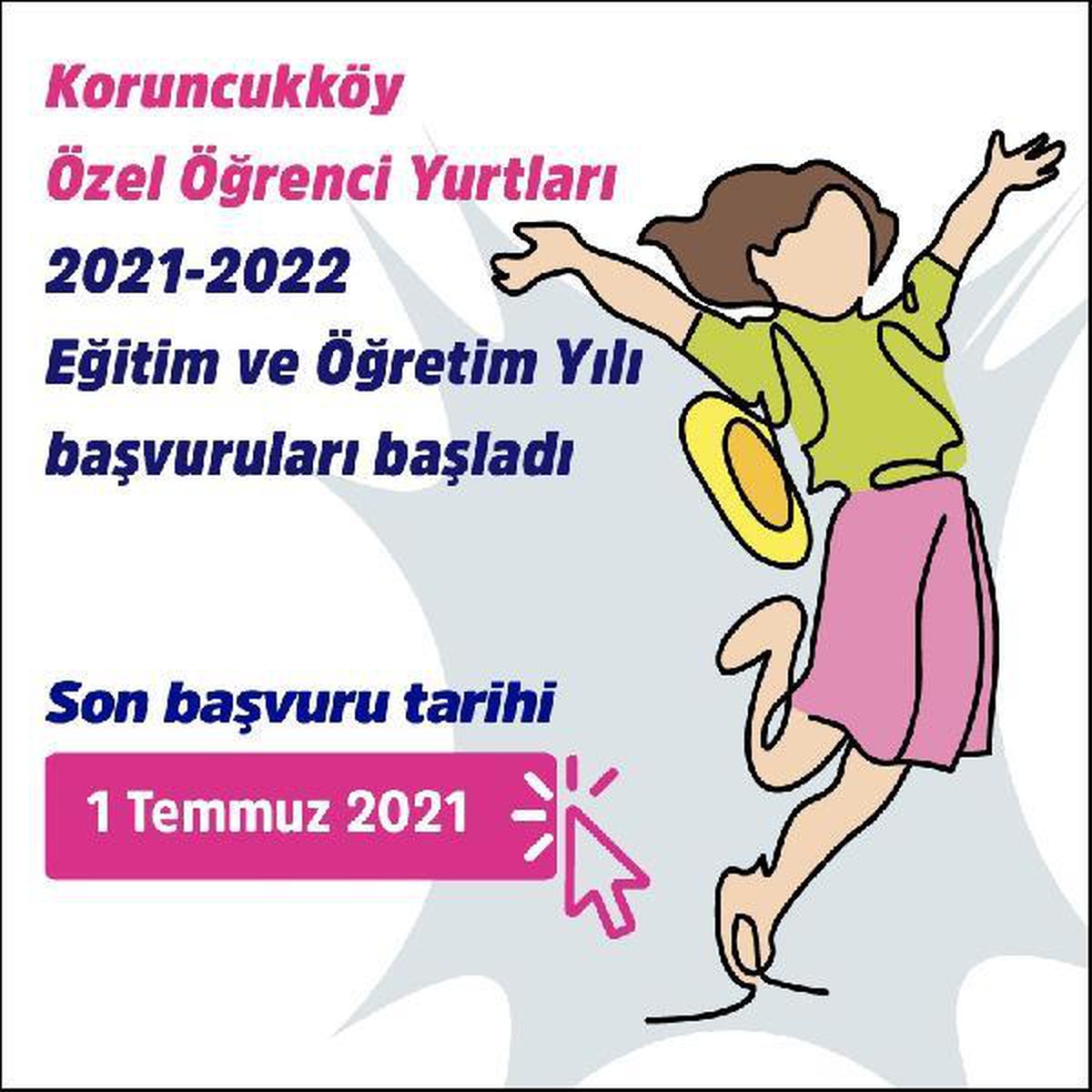 Koruncuk Vakfı yurtları kız öğrenci alımına başladı