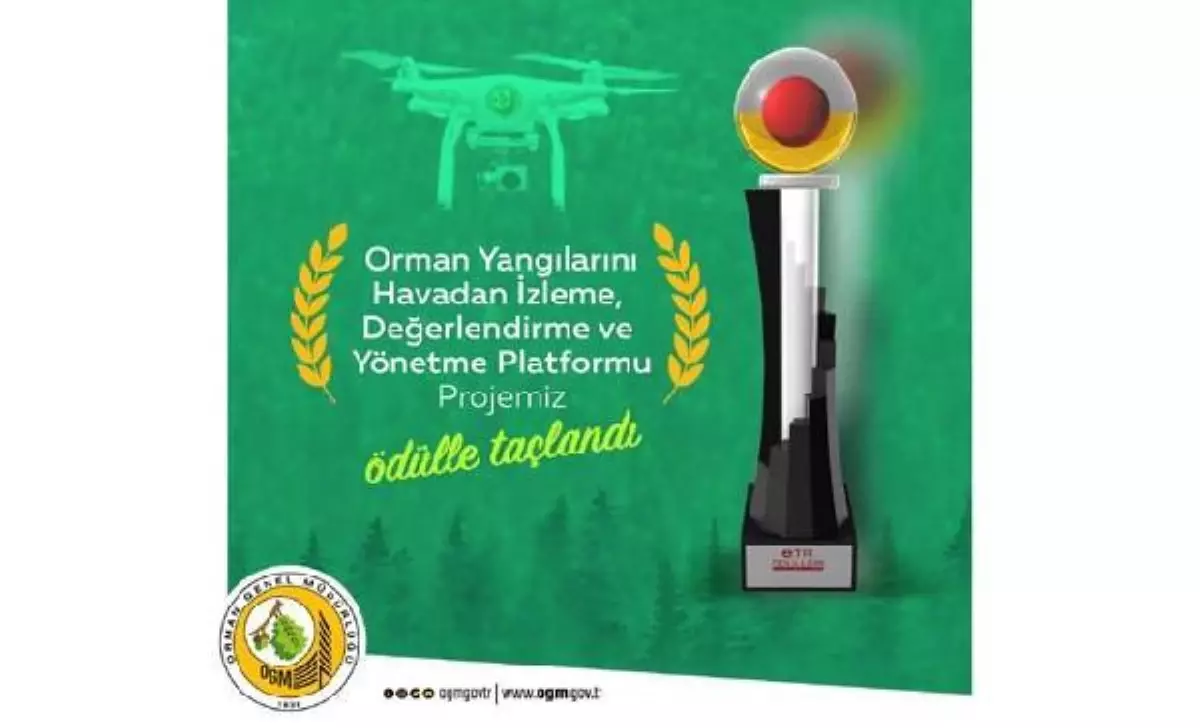 Son Dakika | Orman yangınlarıyla mücadelesinde OGM\'ye özel ödül