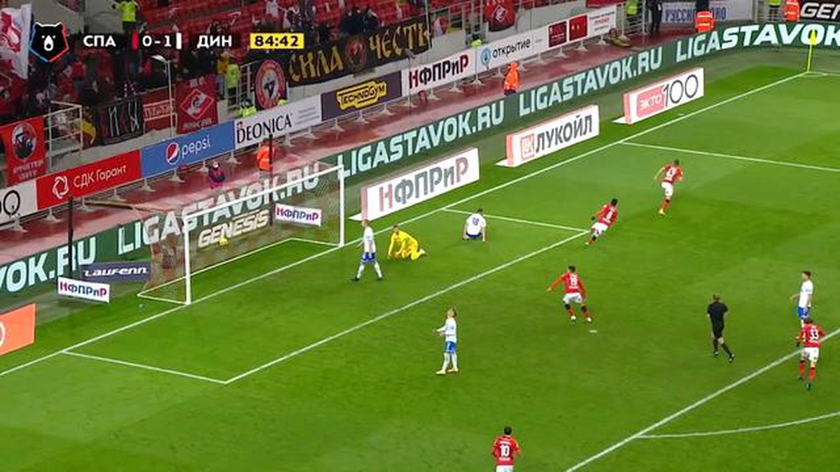 Roman Zobnin\'s brilliant solo goal in Moscow derby