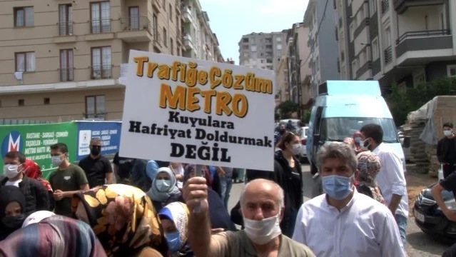 Sancaktepe'de sular durulmuyor! Başkan Döğücü: İBB'nin kararını kabul etmiyor, metromuza dokundurtmuyoruz