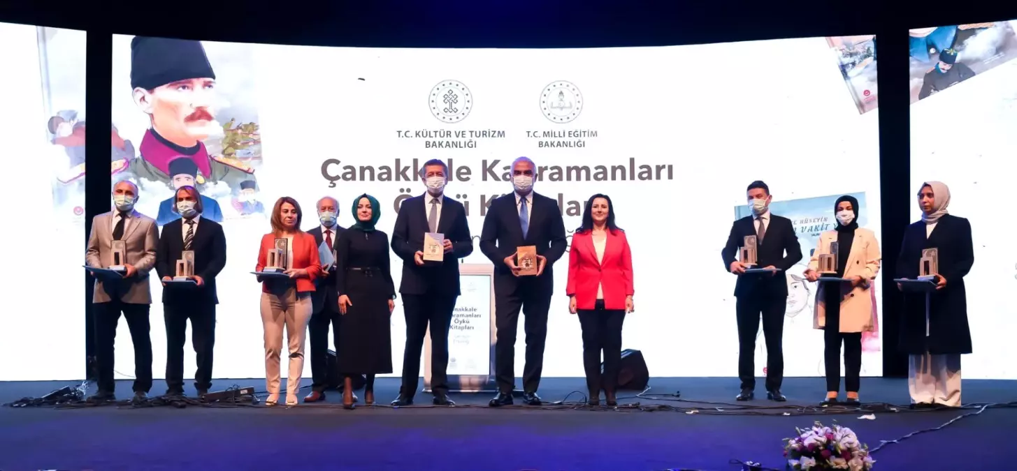 "Çanakkale Kahramanları Öykü Kitapları" MEB\'de düzenlenen törenle tanıtıldı