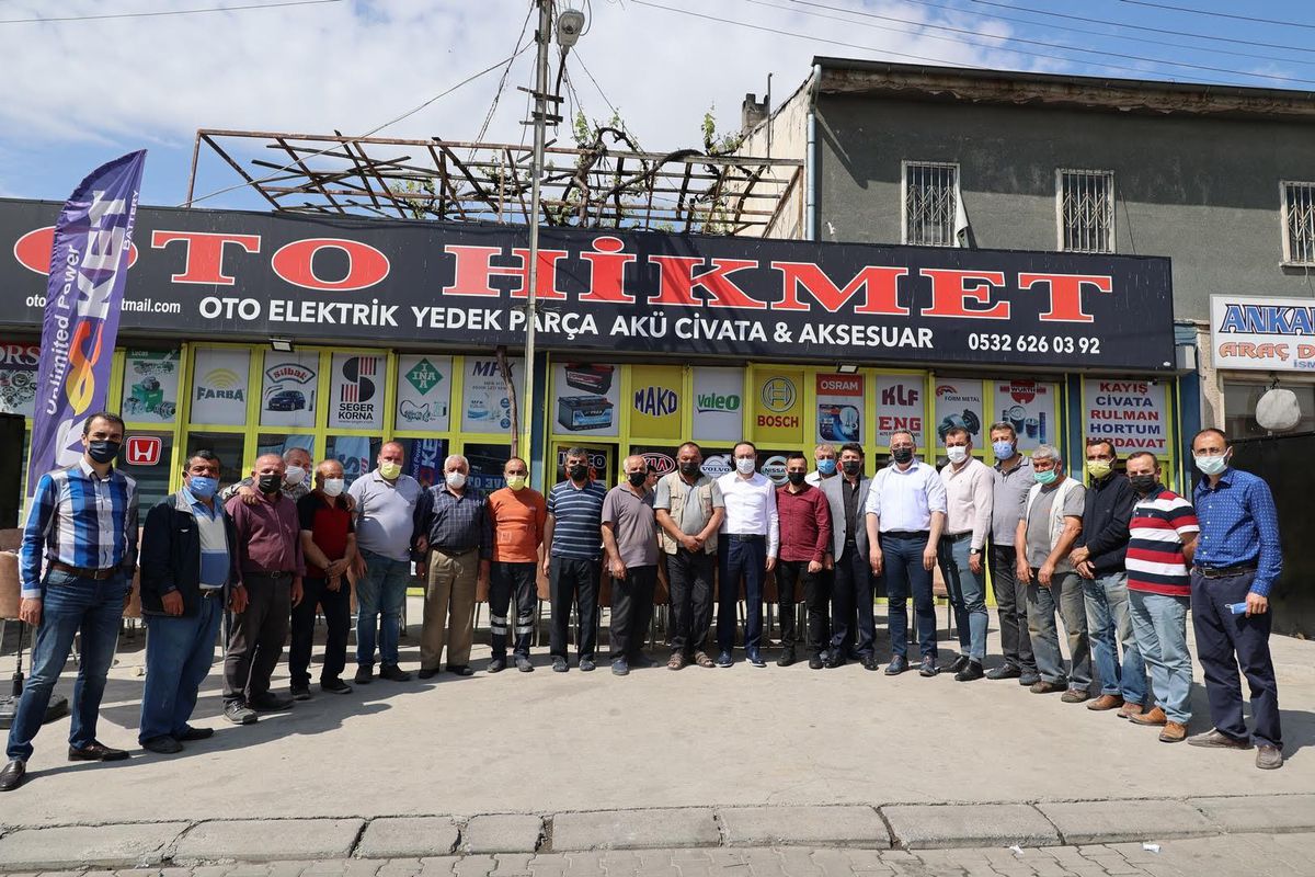 Başkan Savran, sanayi esnafı ile buluştu