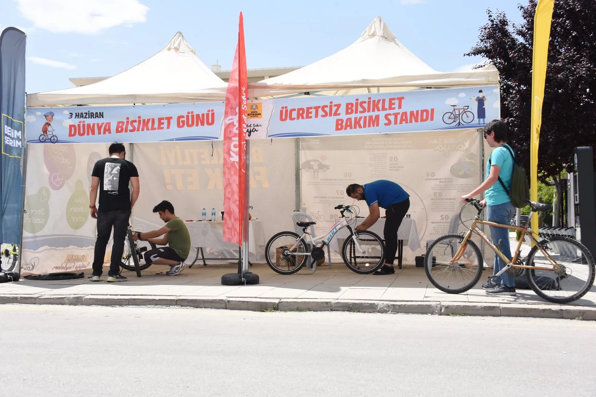 Bisiklet tamir ve bakım istasyonları ilgi görüyor