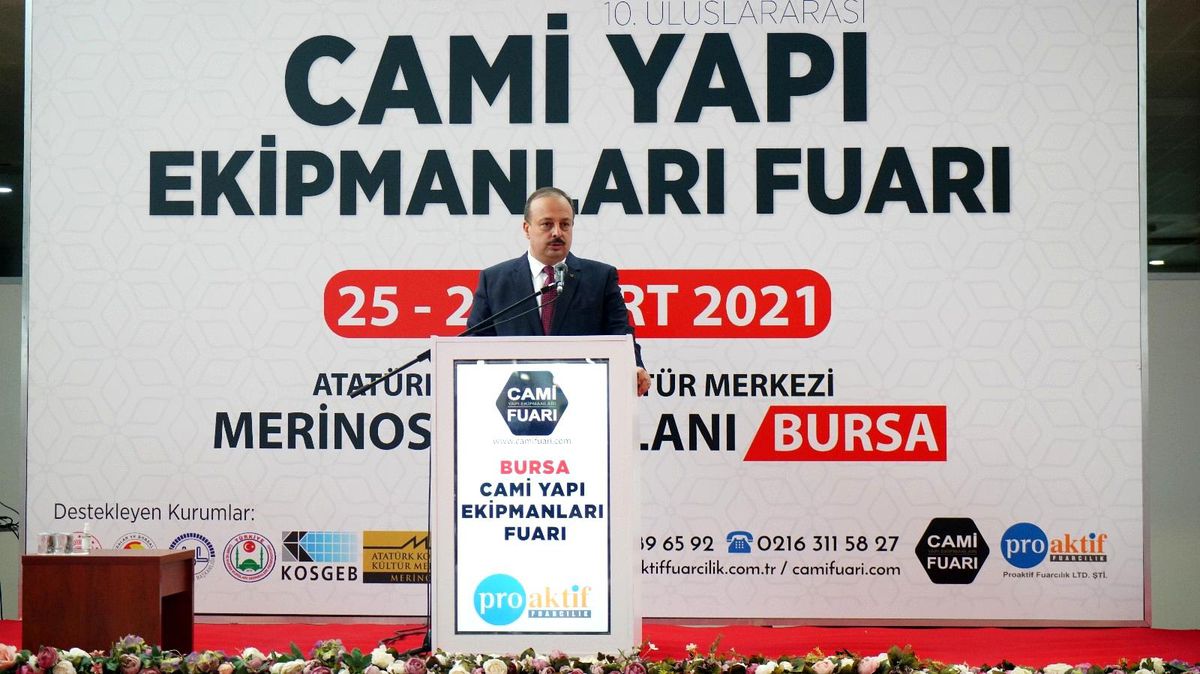Cami Yapı Ekipmanları Fuarı\'na geri sayım başladı