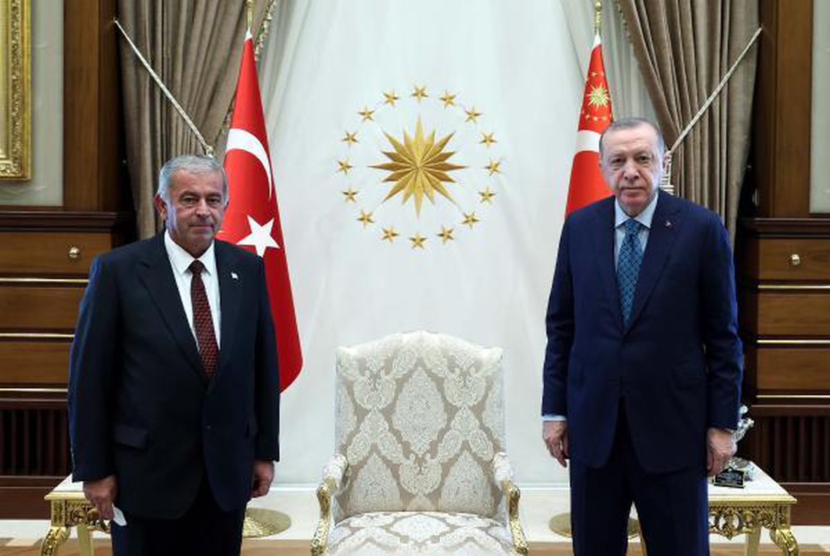 Erdoğan, KKTC Cumhuriyet Meclisi Başkanı Sennaroğlu\'nu kabul etti