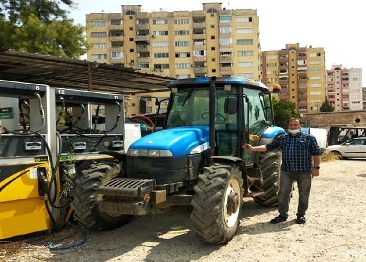 Erzincan\'da çalınan traktör Adana\'da bularak sahibine teslim edildi