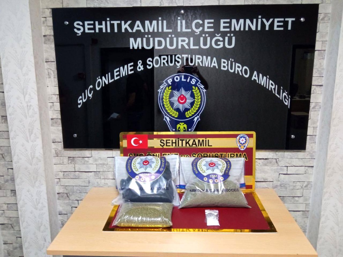 Son dakika... Gaziantep\'te uyuşturucu operasyonu: 5 gözaltı