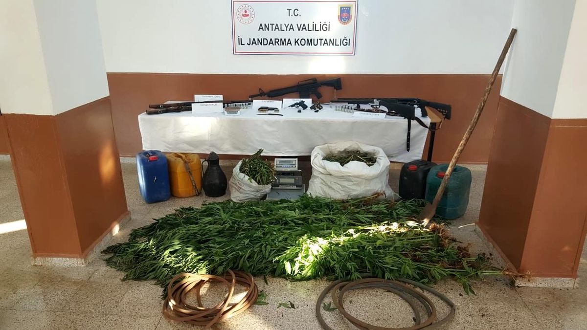 Gazipaşa\'da dev uyuşturucu operasyonu