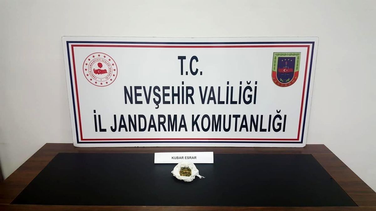 Göreme\'de 28 kök kenevir ele geçirildi