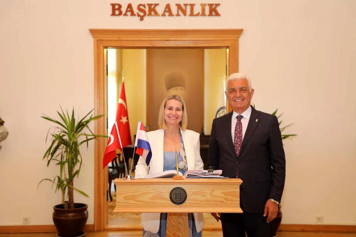 Hırvatistan Başkonsolosu Zerec Başkan Gürün ile görüştü