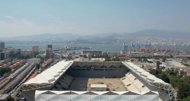 İzmir Alsancak Stadyumu kapılarını açmaya hazırlanıyor!