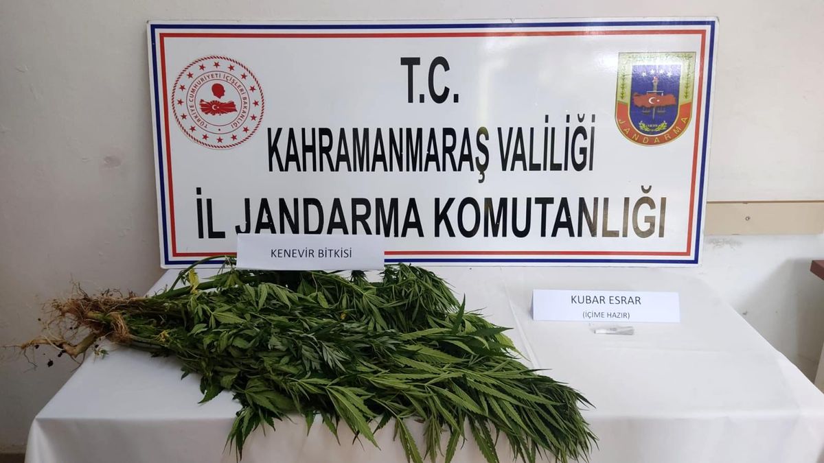 Kahramanmaraş\'ta uyuşturucuya 2 gözaltı