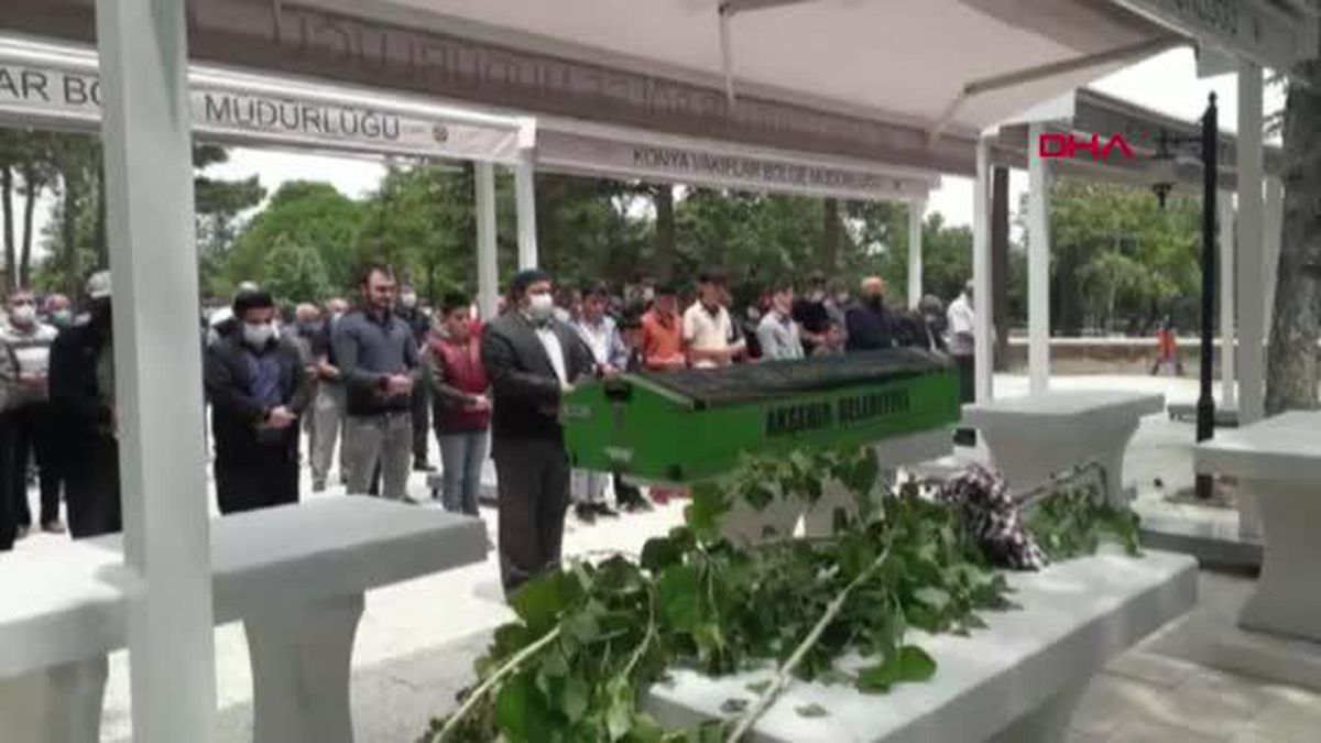 KONYA KAZADA YAŞAMINI YİTİREN 2 PAZARCI DEFNEDİLDİ