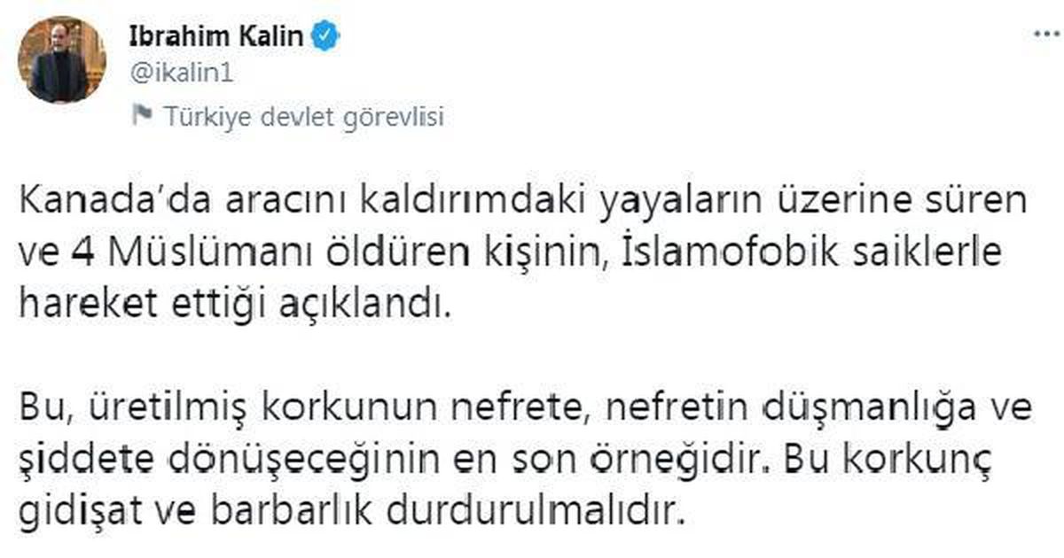 Sözcü Kalın: Bu korkunç gidişat ve barbarlık durdurulmalıdır