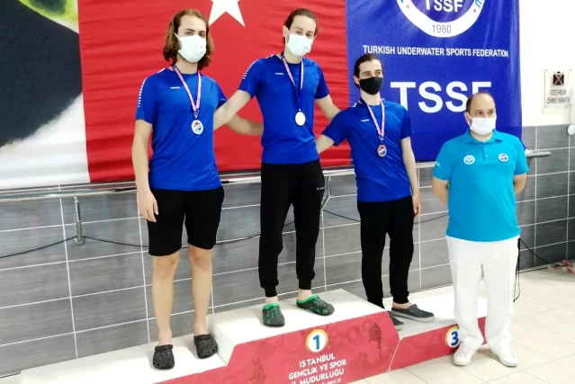 Süleymanpaşalı sporcular sualtına damga vurdu