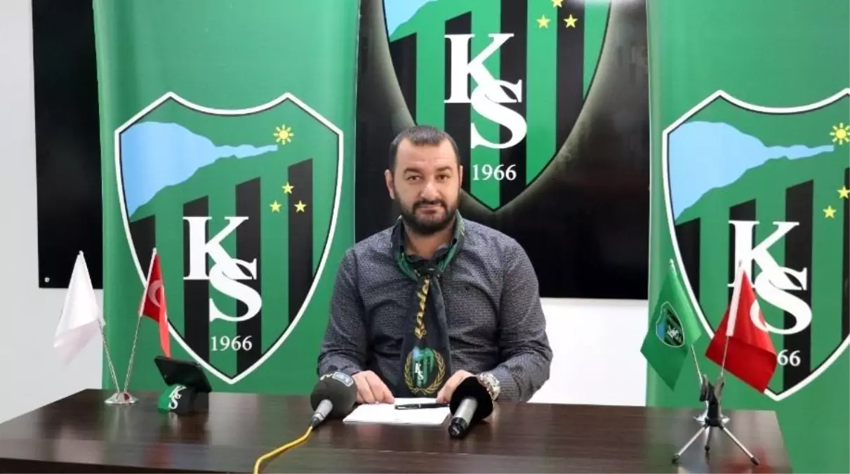 Yeni sezon öncesi Kocaelispor\'un hedefi açıklandı