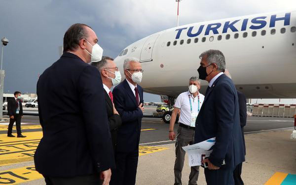 A Milli Takım, Roma\'ya geldi