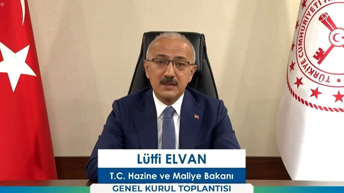 Son dakika haber: Bakan Elvan, Türkiye Sigorta Birliğinin Genel Kurulu\'nda konuştu (1)