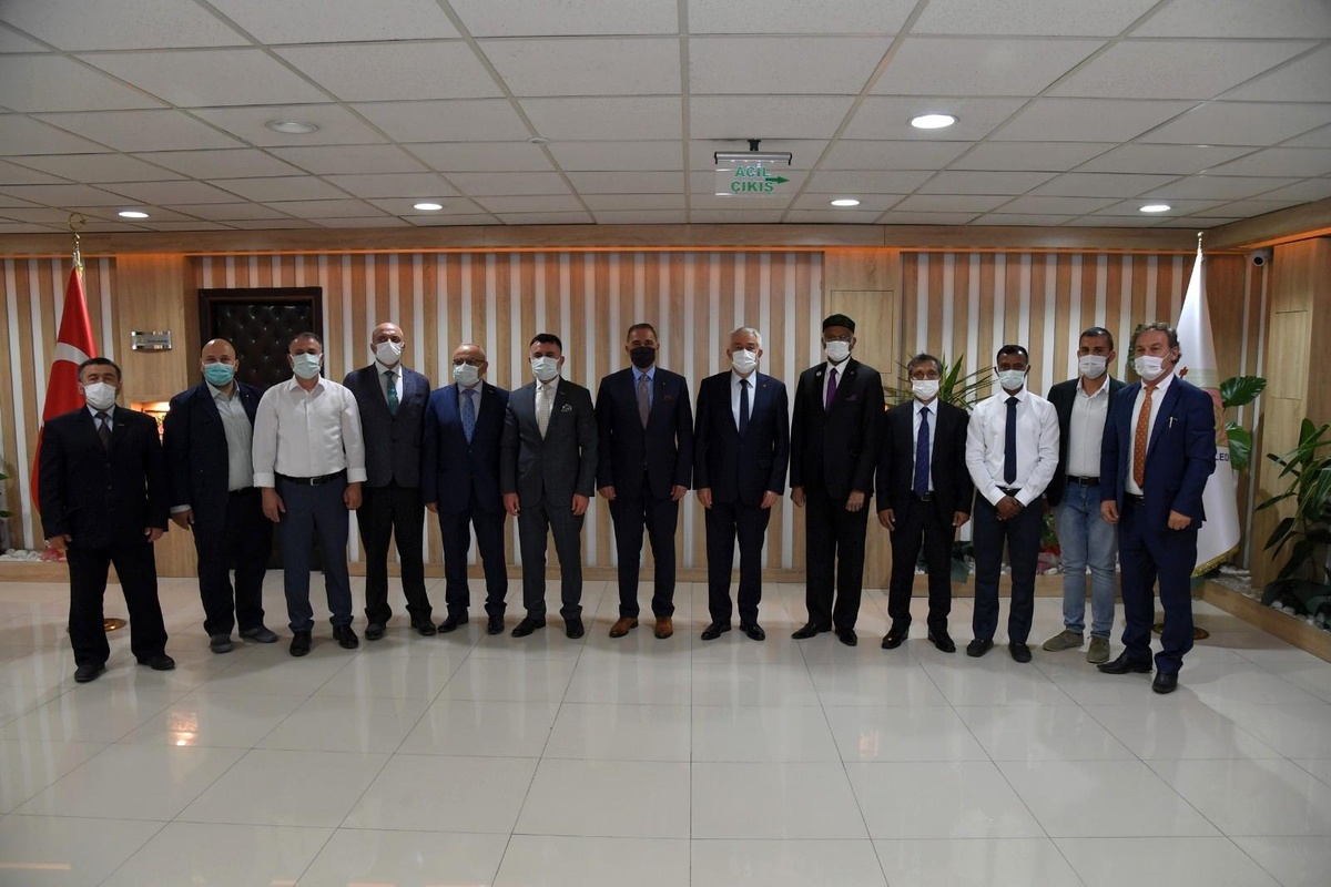 Bangladeş ve Cezayir Büyükelçileri Isparta\'da