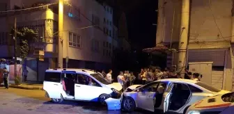 Batman'da ters yöne giren araç, otomobille kafa kafaya çarpıştı