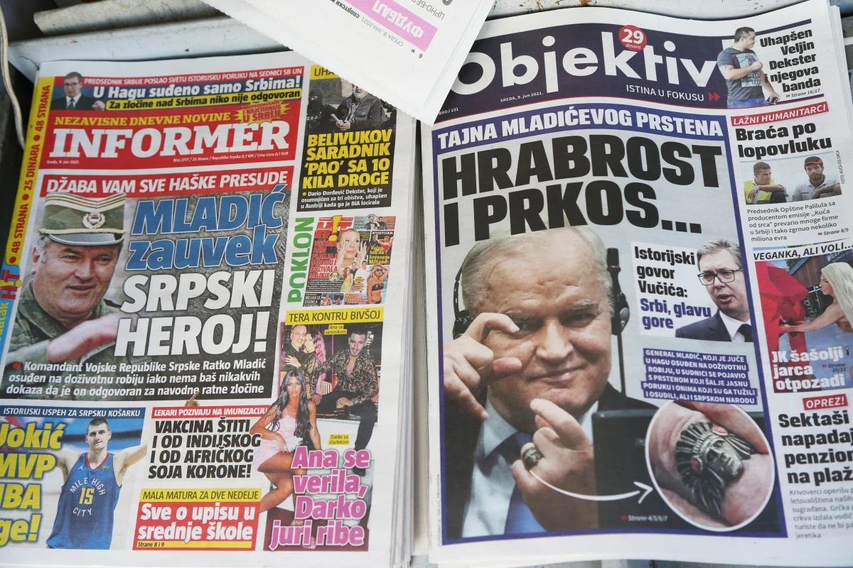 "Bosna Kasabı"nın müebbet cezasının onanması Balkan medyasında geniş yer buldu