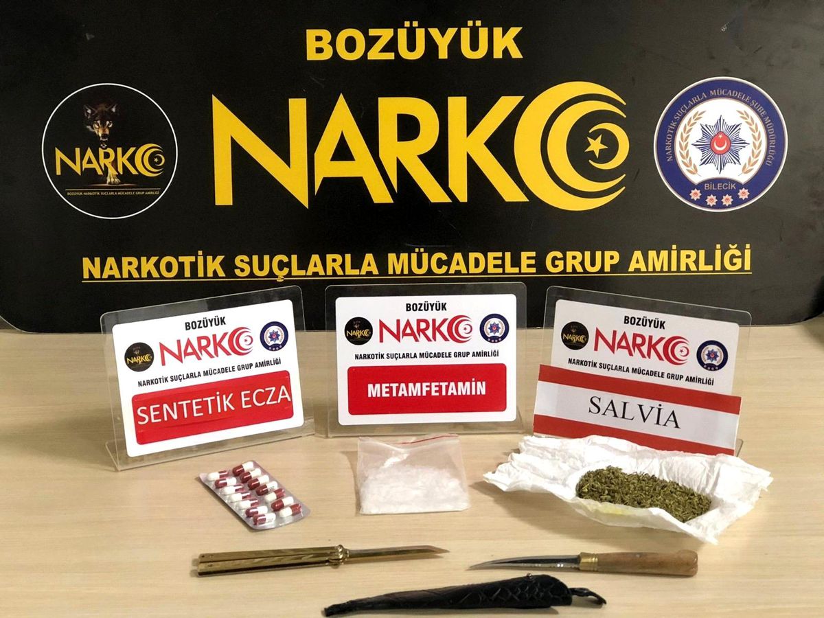 Son dakika... Bozüyük\'te uyuşturucu operasyonu