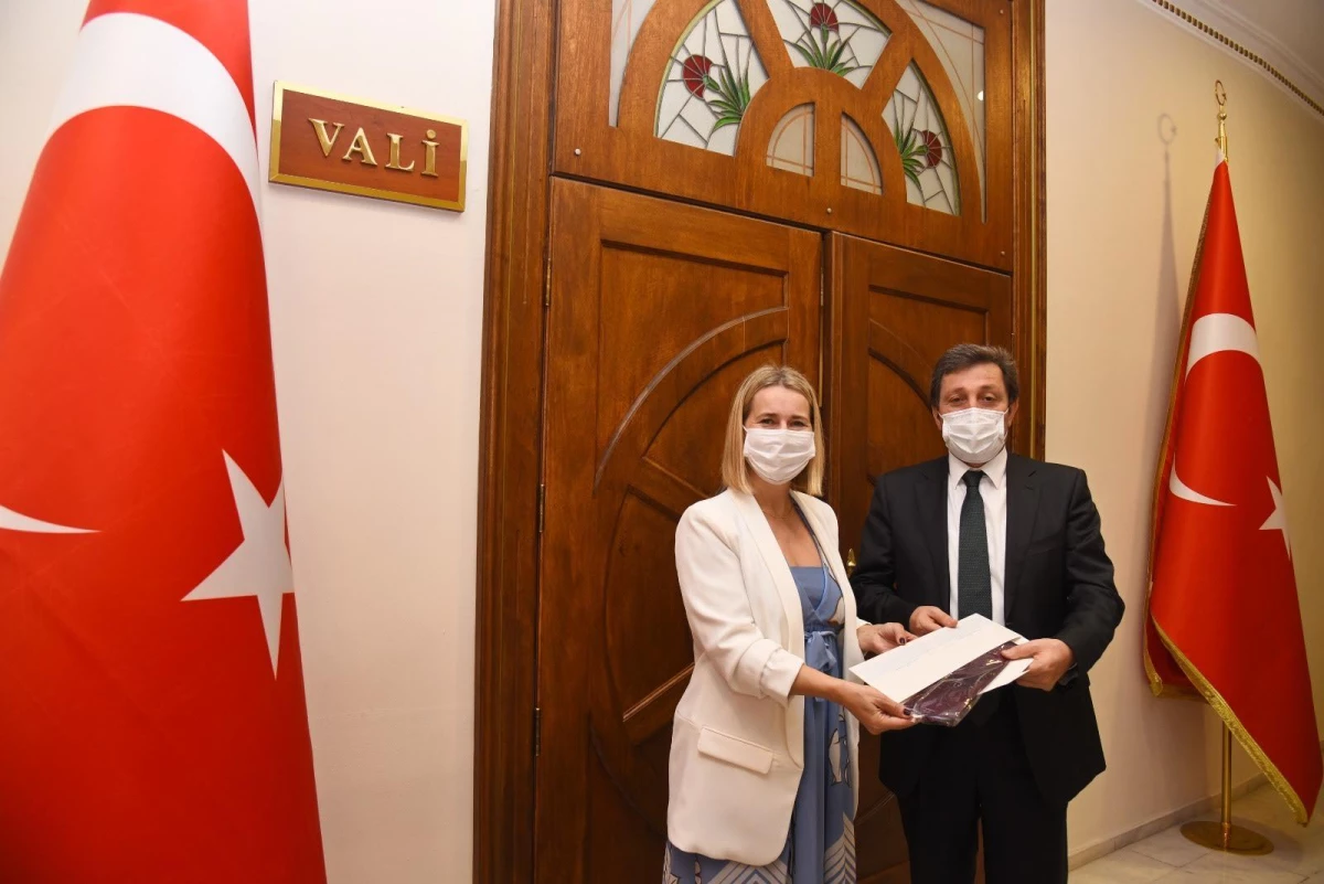 Hırvatistan\'ın İstanbul Başkonsolosu\'ndan Vali Orhan Tavlı\'ya ziyaret