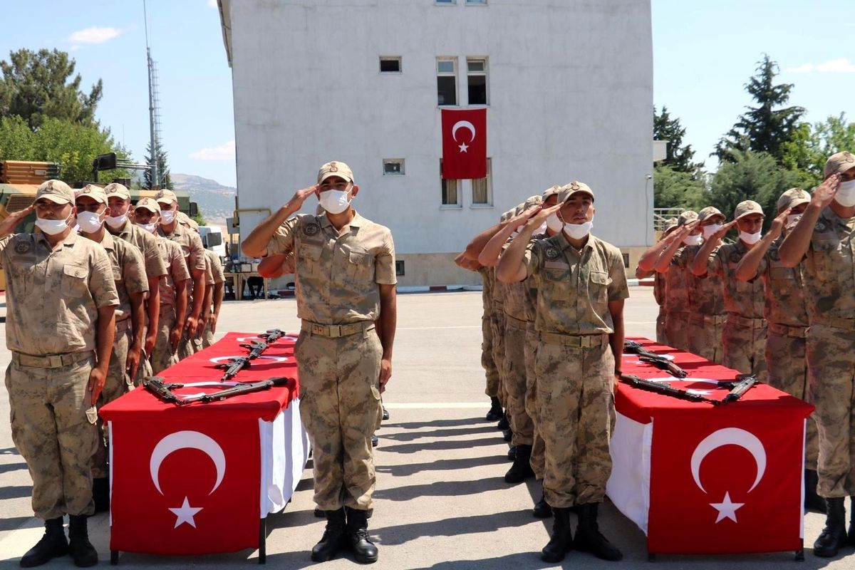 Jandarma erler yemin etti