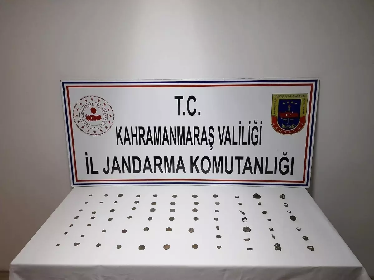 Kahramanmaraş\'ta tarihi eser operasyonu