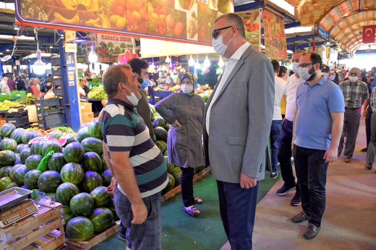 Karacabey\'de yeni pazar yeri projesi geleceğe hitap edecek
