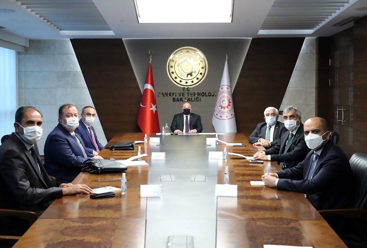 Kilis heyeti bakanlarla görüştü