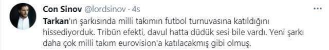 Milli Takım'ın EURO 2020 şarkısı beğenilmedi! Tarkan gündeme oturdu