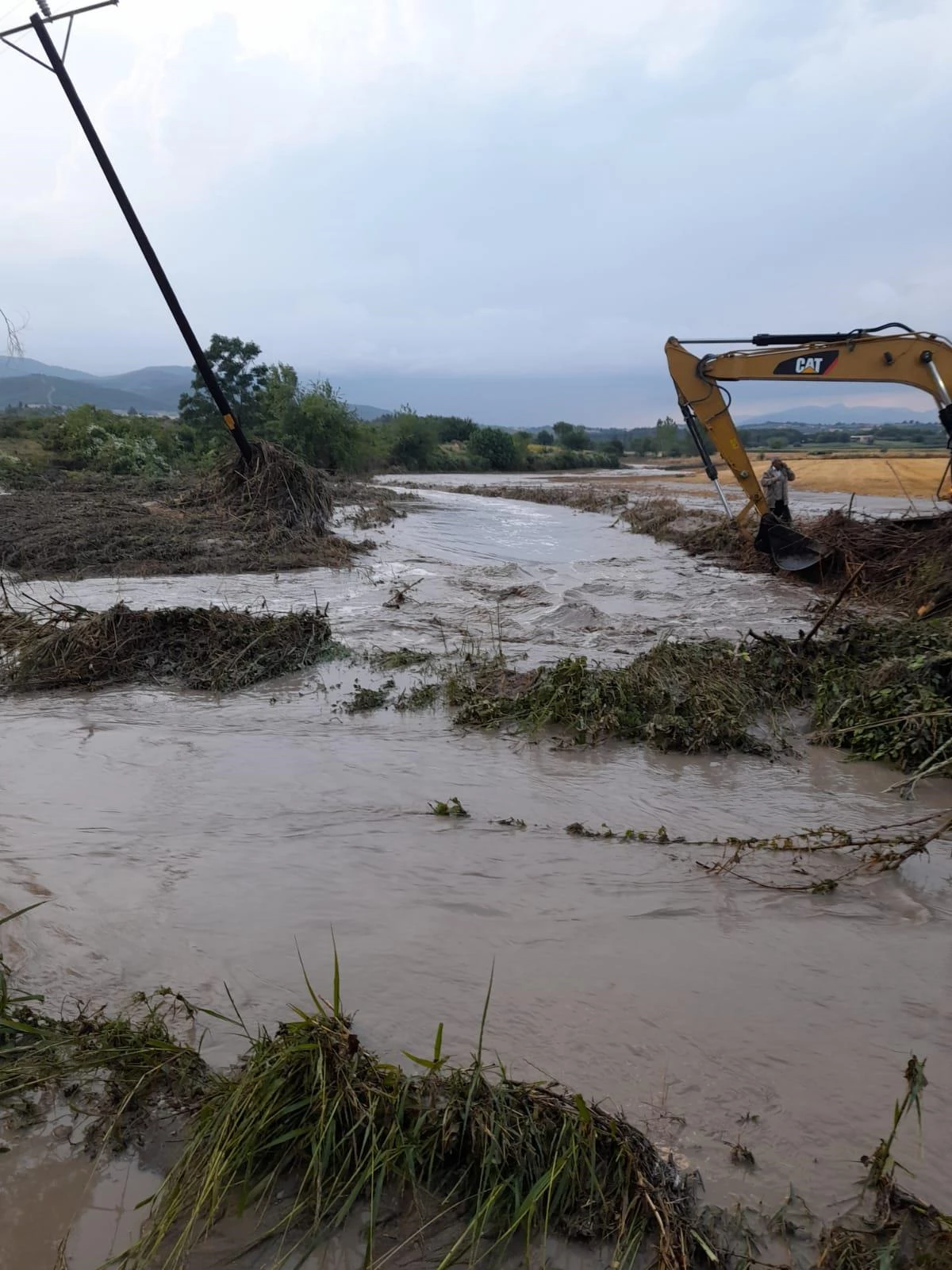 Osmaniye\'de şiddetli yağış günlük hayatı olumsuz etkiledi