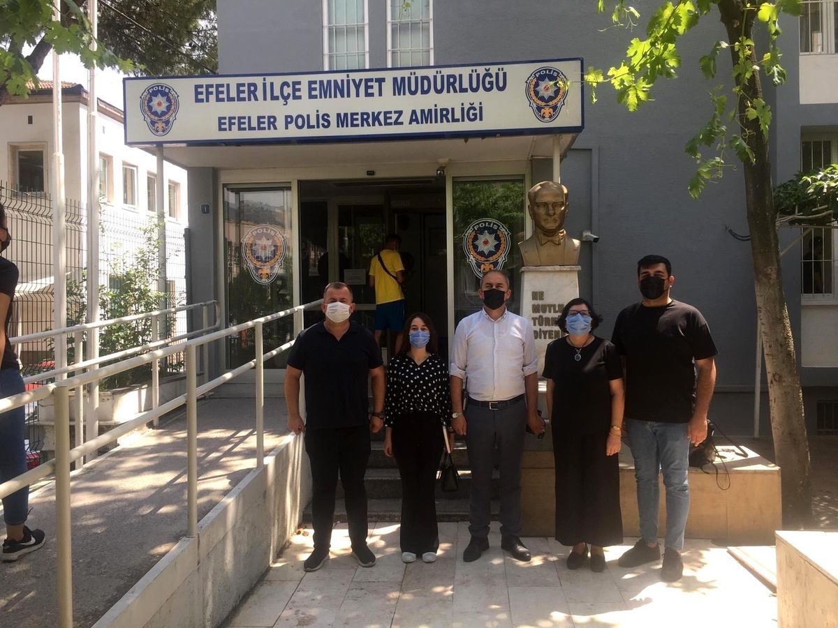 UCİM Derneği çalışmalarını polisleri anlattı