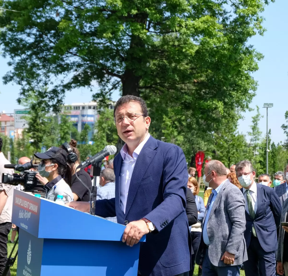 Yakuplu Kent Ormanı açıldı