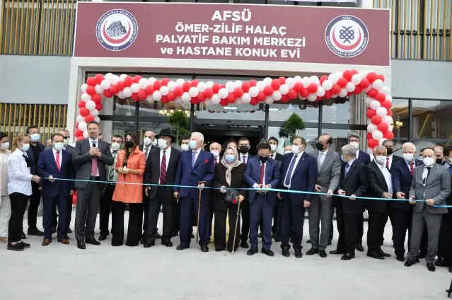 afyonkarahisar afsu palyatif bakim ve rehabilitasyon merkezi ile konukevi nin acilisi gerceklestirildi