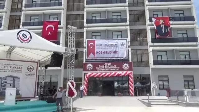 afyonkarahisar afsu palyatif bakim ve rehabilitasyon merkezi ile konukevi nin acilisi gerceklestirildi