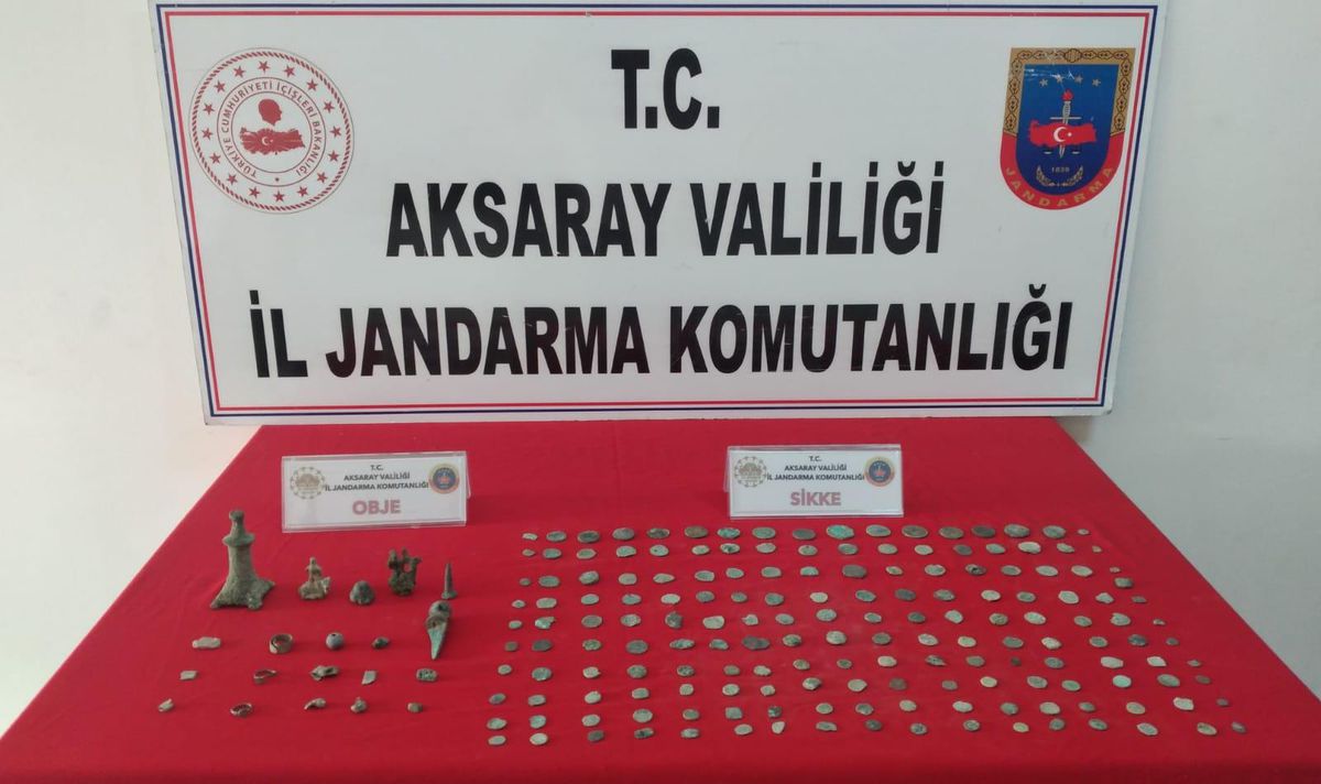 Son dakika haberi: Aksaray\'da tarihi eser kaçakçılığı operasyonu