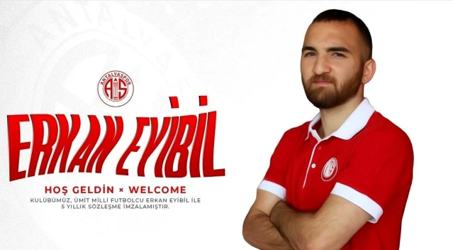 Antalyaspor, ümit milli futbolcu Erkan Eyibil'i transfer etti