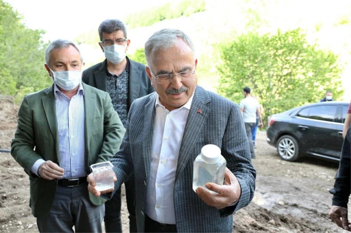Başkan Güler, gölet ve su arıtma tesisinde incelemelerde bulundu