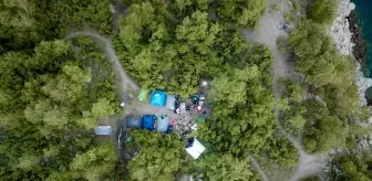 Son dakika haber: Bitlis'teki Nemrut Krater Gölü normalleşme süreciyle yeniden kampçıların uğrak yeri oldu